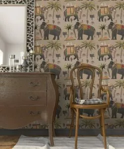 Mind The Gap New The Procession Taupe Wallpaper