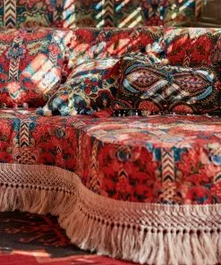 Mind The Gap Woodstock Fabrics, Psychedelia Linen New