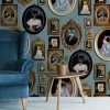 The Graduate Collection Les Jardins Royaux Cavalcade Of Cats Wallpaper