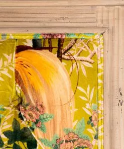 Mind The Gap Les Jardins Royaux MTG FURNITURE - TUFTED HEADBOARD - ROYAL GARDEN GREEN VELVET