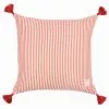 Mind The Gap Rhubarb Stripe Linen Cushion Blue Skies Ahead 1 Mind The Gap Rhubarb Stripe Linen Cushion Blue Skies Ahead