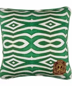 Mind The Gap Naval Flag I Riverside Linen Cushion Havana Tropicana