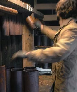 Thedesignyarduk ROEST 15 VERTICAL PENDANTS NATURAL & ZINC - Graypants Lighting 8 Thedesignyarduk ROEST 15 VERTICAL PENDANTS NATURAL & ZINC - Graypants Lighting