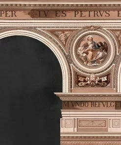 Mind The Gap The Craftsman Basilique Brass Wallpaper