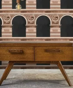 Mind The Gap The Craftsman Basilique Brass Wallpaper