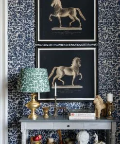 Mind The Gap Les Jardins Royaux Royal Hunting Racing Green Wallpaper