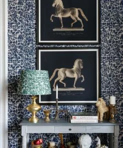 Mind The Gap Royal Hunting Navy Blue Wallpaper Les Jardins Royaux 7 Mind The Gap Royal Hunting Navy Blue Wallpaper Les Jardins Royaux