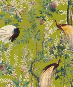 Cheap The Design Yard Shop 44 Mind The Gap Royal Garden Green Wallpaper