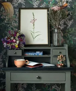 Mind The Gap Royal Garden Grey Wallpaper