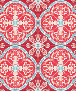 Mind The Gap Rufous Tile Wallpaper Bohemian Dream