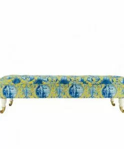 Mind The Gap Blue Skies Ahead Saray Tufted Otoman