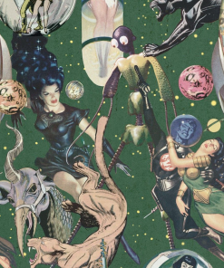 Mind The Gap The Retrograde Sci-Fi Comics Wallpaper