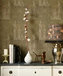 Mind The Gap Sculptural Moss Wallpaper Les Jardins Royaux