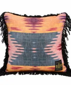 Mind The Gap Bengal Tigers Embroidered Cushion Indigena