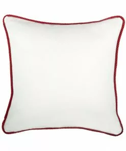 Mind The Gap Blue Skies Ahead Siren Linen Embroidered Cushion