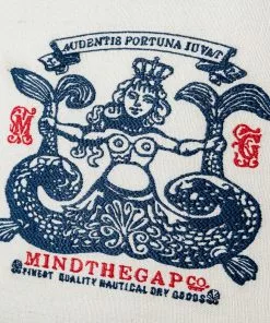 Mind The Gap Blue Skies Ahead Siren Linen Embroidered Cushion 9 Mind The Gap Blue Skies Ahead Siren Linen Embroidered Cushion