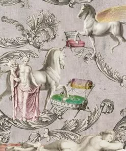 Mind The Gap Rose & Thorn Sleeping Beauty Wallpaper