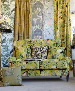 Mind The Gap Rose & Thorn Abigail Sofa - Royal Garden Green Velvet