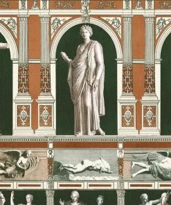 Mind The Gap Wallpaper & Paint Statues Antique Wallpaper