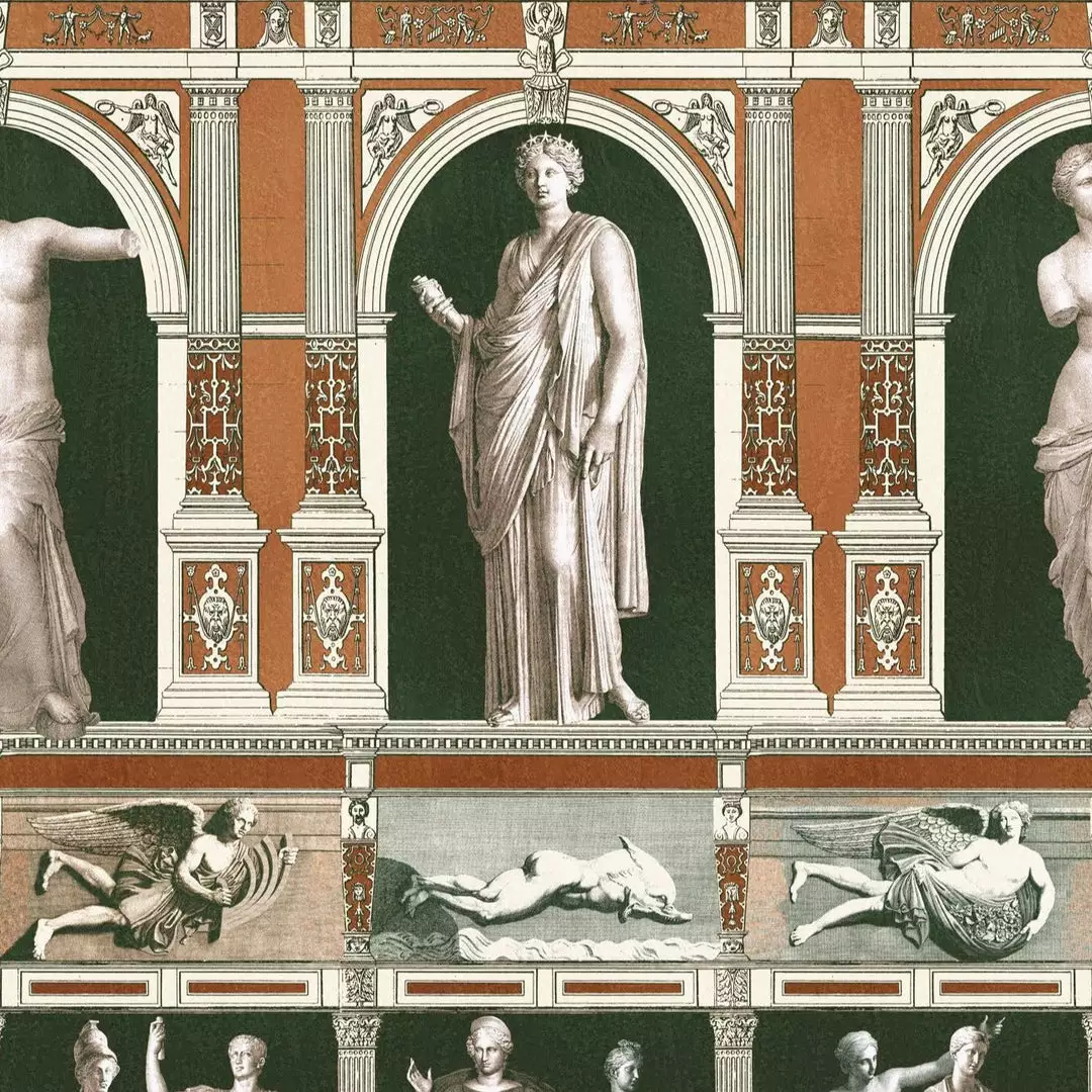 Mind The Gap Statues Antique Taupe Wallpaper 5 Mind The Gap Statues Antique Taupe Wallpaper