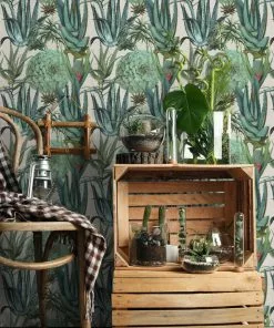 Mind The Gap Havana Tropicana Succulentus Anthracite Wallpaper 9 Mind The Gap Havana Tropicana Succulentus Anthracite Wallpaper