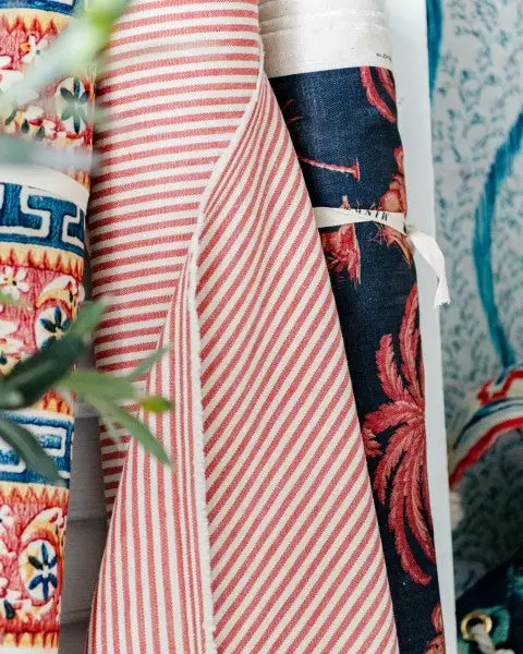 Mind The Gap Linen Fabrics, Aegean Indigo 4 Mind The Gap Linen Fabrics, Aegean Indigo