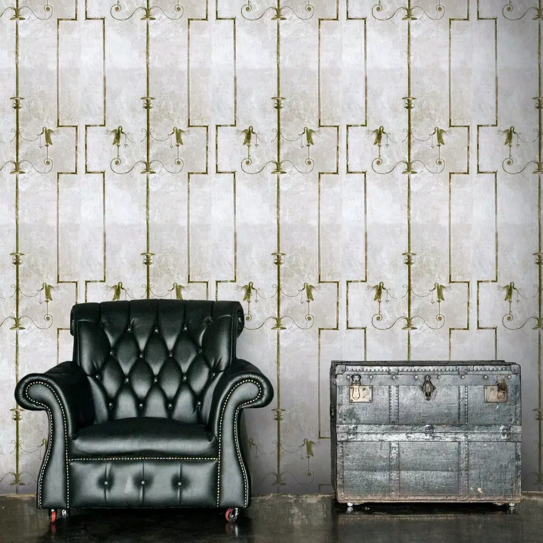 Mind The Gap The Swan Dark Wallpaper Les Jardins Royaux 6 Mind The Gap The Swan Dark Wallpaper Les Jardins Royaux