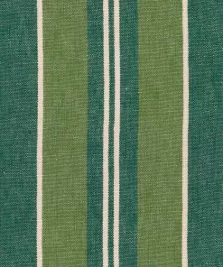 Mind The Gap Folk Couture Szepviz Green Stripe Wallpaper