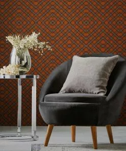 Mind The Gap Unusual Tartan Wallpaper