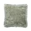 Cozy Living Cushions - CAROLINE VELVET FRINGED SEAGRASS 1 Cozy Living Cushions - CAROLINE VELVET FRINGED SEAGRASS