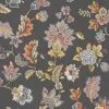 BN Fiore Floral Chintz Wallpaper Noir Rose & Thorn 2 BN Fiore Floral Chintz Wallpaper Noir Rose & Thorn
