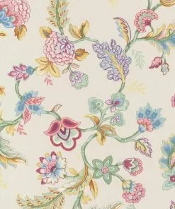 BN Fiore Floral Chintz Wallpaper Pink Rose & Thorn