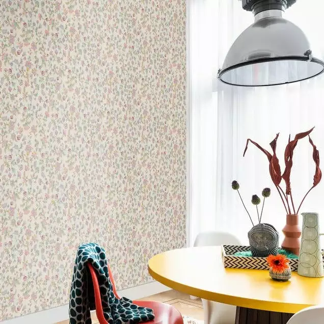 BN Fiore Floral Chintz Wallpaper Pink Rose & Thorn 4 BN Fiore Floral Chintz Wallpaper Pink Rose & Thorn