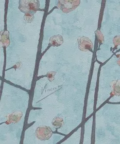 Thedesignyarduk Van Gogh Wallpaper Flowering Plum Orchid Light Brown 23 Thedesignyarduk Van Gogh Wallpaper Flowering Plum Orchid Light Brown