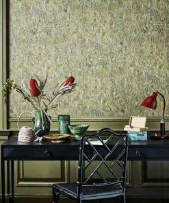BN Van Gogh Wallpaper 'Ears Of Wheat' Moss Homeware