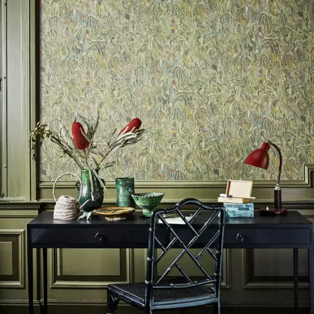 BN Van Gogh Wallpaper 'Ears Of Wheat' Moss Homeware 4 BN Van Gogh Wallpaper 'Ears Of Wheat' Moss Homeware