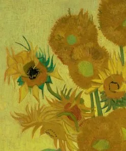 BN New Van Gogh Wallpaper Mural - Sunflowers 8 BN New Van Gogh Wallpaper Mural - Sunflowers