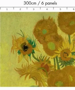 BN New Van Gogh Wallpaper Mural - Sunflowers 9 BN New Van Gogh Wallpaper Mural - Sunflowers