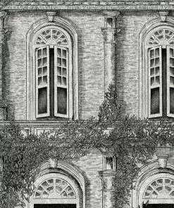 Brand Mckenzie The Architecture Wallpaper, Architecture Grey Les Jardins Royaux