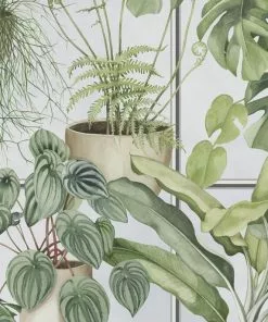 Brand Mckenzie The Green House Wallpaper, Sky Blue Memphis To Miami