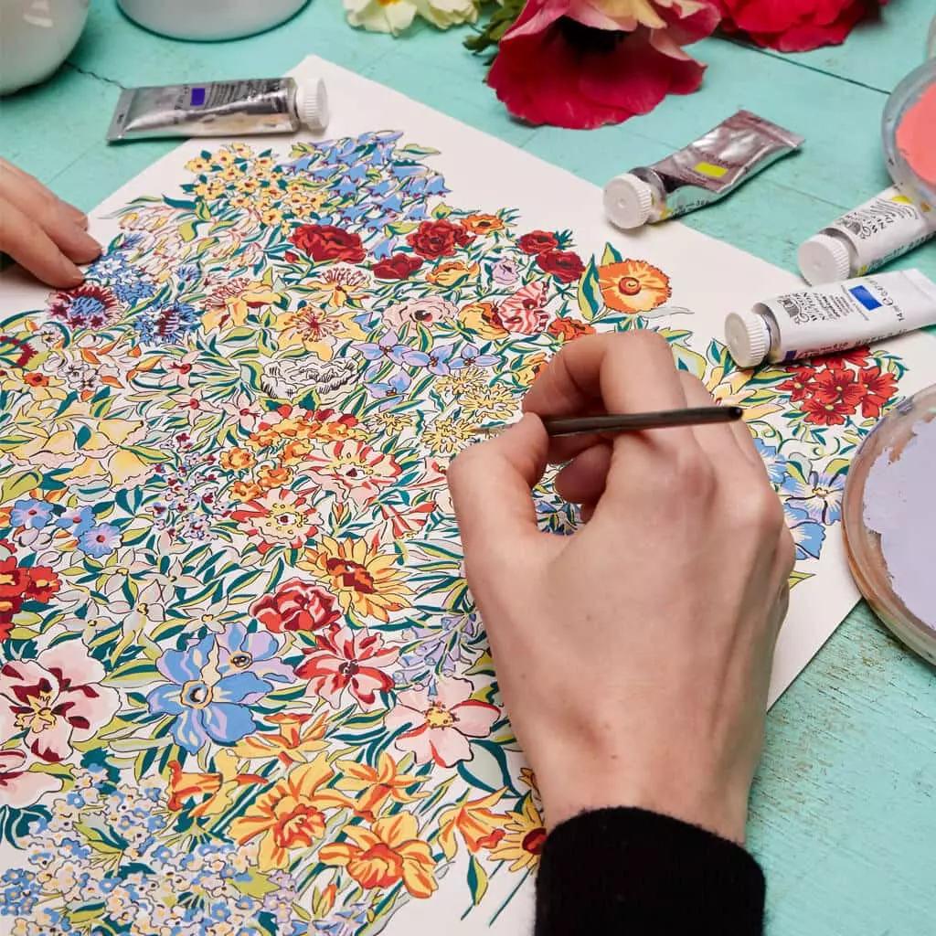 Liberty Fabrics Botanical Stripe Wallpaper, Jade 9 Liberty Fabrics Botanical Stripe Wallpaper, Jade