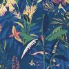 Brand Mckenzie The Tropics Wallpaper, Deep Blue Wallpaper & Paint 2 Brand Mckenzie The Tropics Wallpaper, Deep Blue Wallpaper & Paint