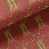 Annika Reed Studio Tibetan Tiger - Burnt Orange Linen