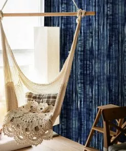 Mind The Gap Bohemian Dream Tie Dye Aquamarine Wallpaper