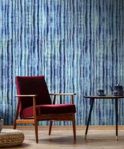 Mind The Gap Bohemian Dream Tie Dye Aquamarine Wallpaper