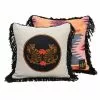 Mind The Gap Bengal Tigers Embroidered Cushion Indigena