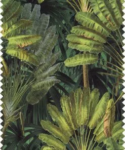 Mind The Gap Hudson Upholstered Stool Havana Tropicana