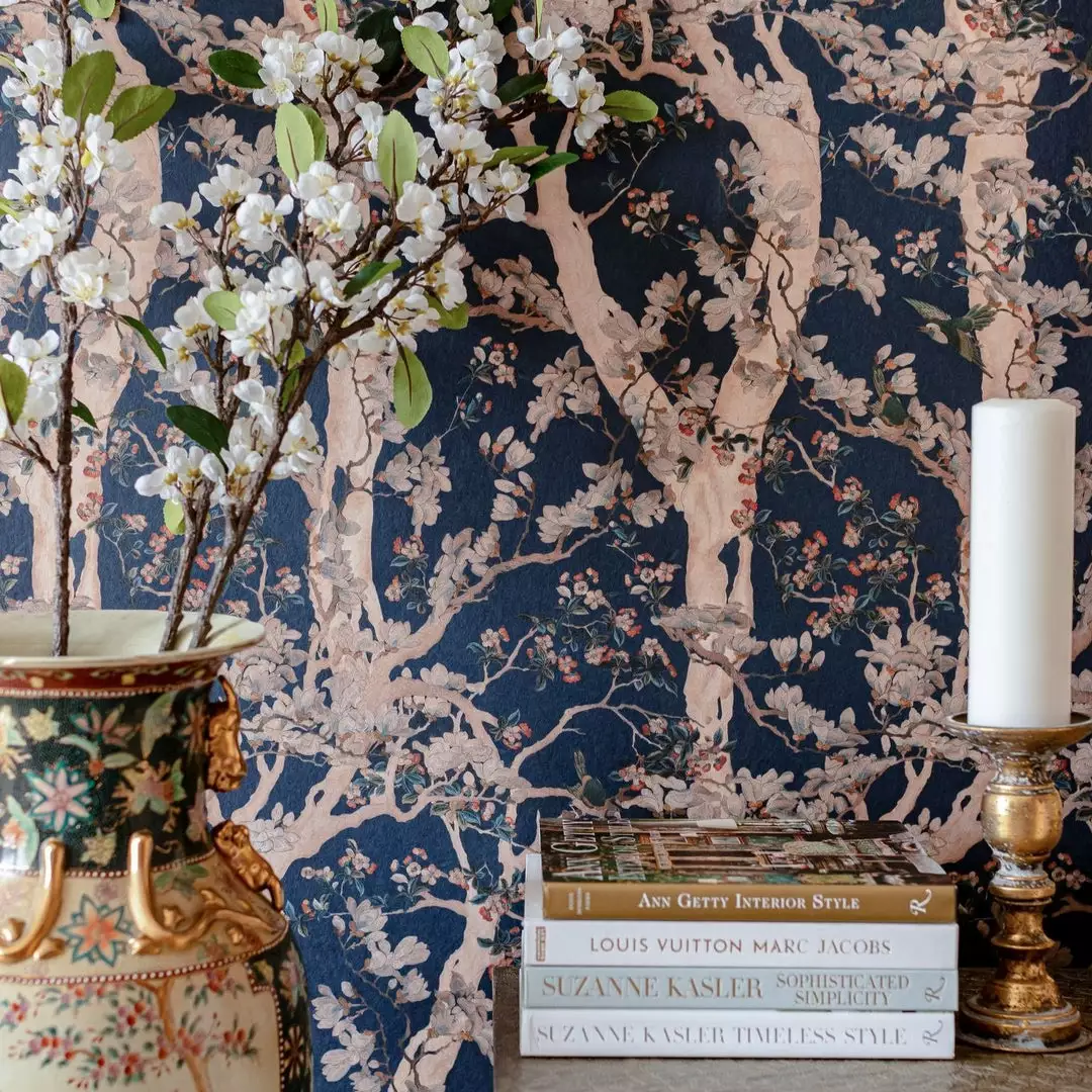 The Design Yard The Sacred Tree Wallpaper Rose & Thorn 5 The Design Yard The Sacred Tree Wallpaper Rose & Thorn