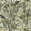 Mind The Gap Tree Foliage Wallpaper Les Jardins Royaux