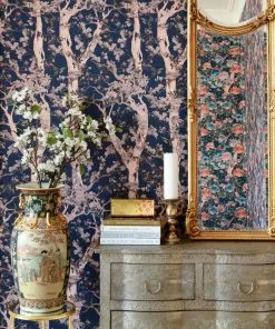 The Design Yard The Sacred Tree Wallpaper Rose & Thorn